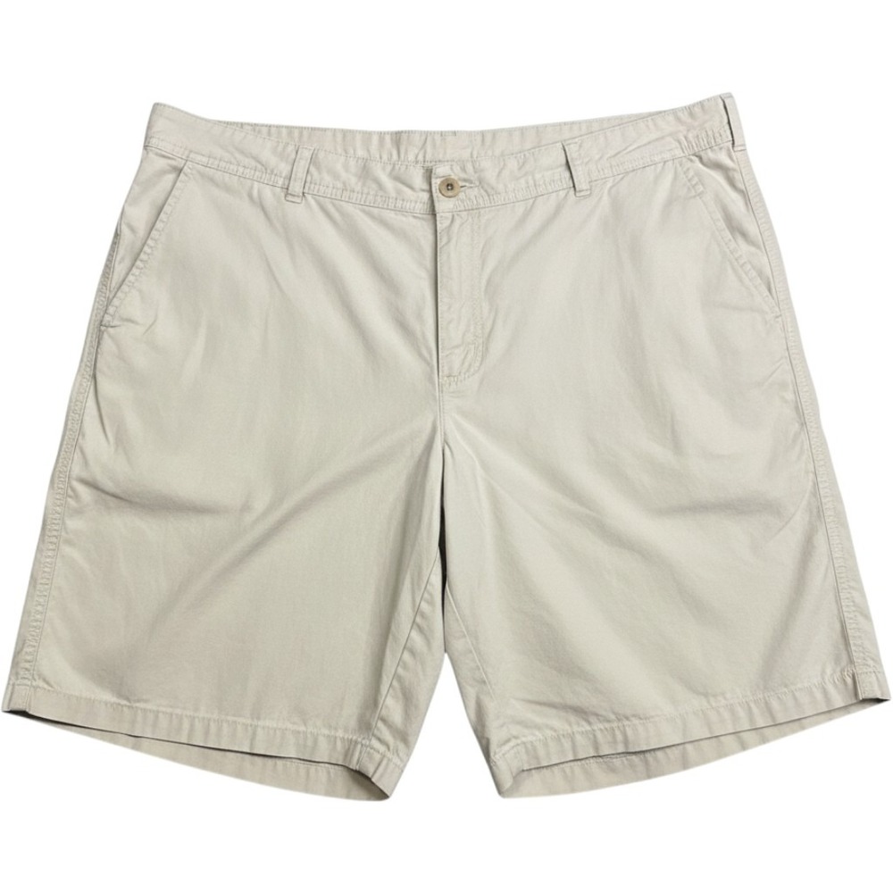 Columbia Mens Khaki Cotton Chino Shorts Tan Size 40W 10L XM9778 Outdoor Hiking